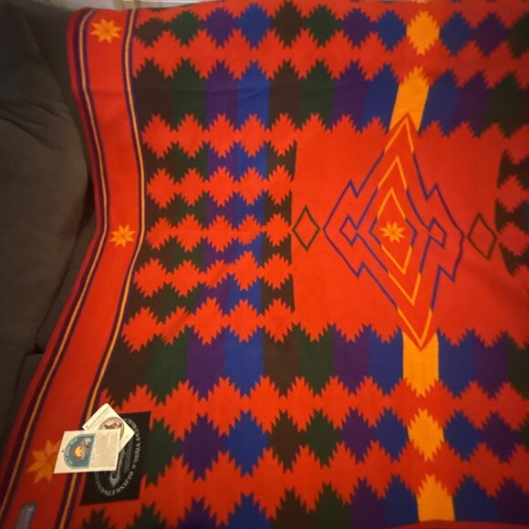 Pendleton Beaver State Chihuahua Trail Blanket Robe Ramona Sakiestewa New - Picture 3 of 7